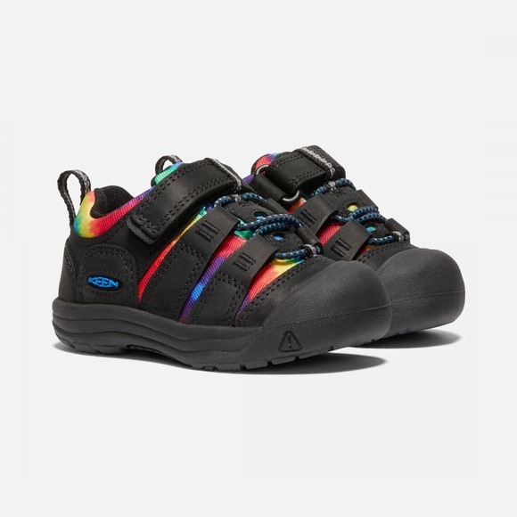 Keen Toddler Shoes Newport Black Tie Dye Sandals Size 4 Brand New in Box - Picture 2 of 5